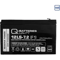 Quality Batteries Q-Batteries 12LS-7.2 F1 12V 7,2Ah Blei-Vlies-Akku AGM