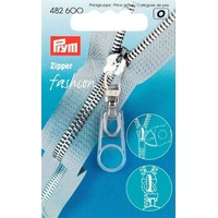 Prym 482600 Fashion-Zipper Gummi transparent