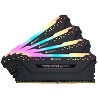 Corsair Vengeance RGB PRO schwarz DIMM Kit 64GB, DDR4-3600,