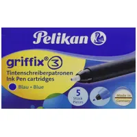 Pelikan Griffix blau 5er Set