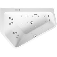 Duravit Paiova 5 Whirlpool, Einbauversion, Ecke links, 2 Rückenschrägen