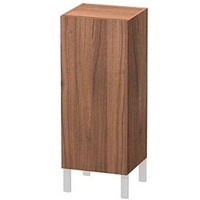 Duravit Halbhochschrank individual, Tür rechts, nussbaum natur