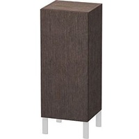 Duravit Halbhochschrank individual, Tür links, eiche dunkel gebürstet