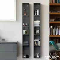 Duravit L-Cube Regalelement vertikal, 5 Fächer, 180x180x1400mm, LC120604949,