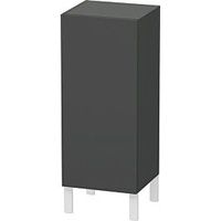 Duravit Halbhochschrank individual, Tür links, graphit matt