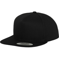 Flexfit Classic 5 Panel Snapback Cap black / Gr.: