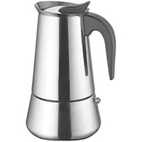Weis Espressokocher 10 Tassen Edelstahl