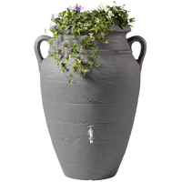 GARANTIA Regentonne Antik Amphore 360 l dark granite