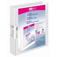 Veloflex 4147190 - Präsentationsringordner VELODUR® A4, PP kaschiert, 2-D-Ring-Mechanik,