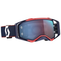 Scott Prospect Offroad-brille Mit Roll-off-system - Retro Blue /