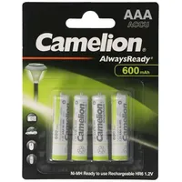 Camelion AAA, Micro LR3, HR03, NiMH Akku mit 600mAh