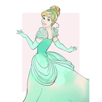 KOMAR Bild Komar Cinderella Beauty", bunt (farbe bild(er): bunt),