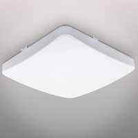 B.K.Licht - LED Deckenlampe mit warmweißer Lichtfarbe, 12 Watt,