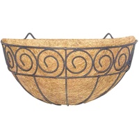 Siena Garden Wandampel Scroll mit Kokoseinlage 35 cm x