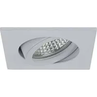 Brumberg Einbaustrahler 1er GU10 eckig Aluminium Chrom