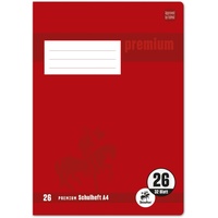 Staufen Staufen® Schulheft Premium Lineatur 26 kariert DIN A4
