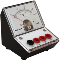 Peaktech P 205-06 Spannungsmessgerät/Voltmeter Analog/Messgerät mit Spiegelskala 0 ...