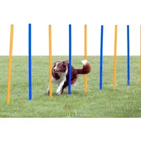 Trixie Agility Slalom 115 cm blau orange