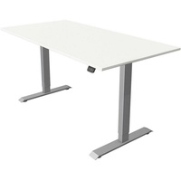 Kerkmann Move 1 elektrisch höhenverstellbarer Sitz-Steh-Schreibtisch 160x80cm weiß/silber (2270)