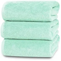 ZOLLNER Handtuchset 70 x 140 cm mint 3 St.