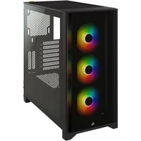 Corsair iCue 4000X RGB, schwarz, Glasfenster (CC-9011204-WW)