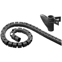 Goobay 51924 - 2,5 m robuster Spiralschlauch gegen den