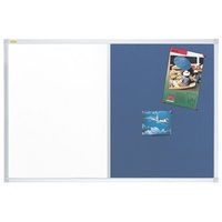 Franken Whiteboard-Pinnwand X-tra!Line 120,0 x 90,0 cm Textil blau