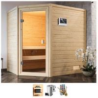 WELLTIME »Juli«, 3,6-kW-Bio-Plug & Play Ofen mit ext. Steuerung,
