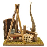 Riffelmacher & Weinberger Riffelmacher Lagerfeuer am Baum mit LED-Licht