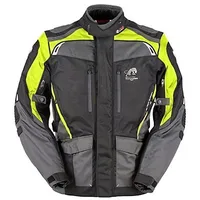 Furygan Apalaches Textiljacke wasserdicht - Schwarz/Neon-Gelb / M