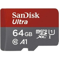 SanDisk Ultra microSD + SD-Adapter UHS-I U1 A1 120
