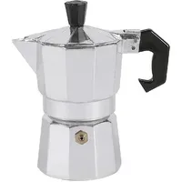 Krüger Espressokocher 1 Tasse Silber