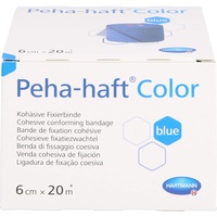 ToRa Pharma GmbH Peha-haft Color Fixierbinde latexfrei 6cmx20m blau