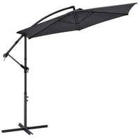 Juskys Brazil Ø 300 cm dunkelgrau