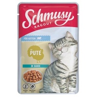 Schmusy Ragout Kitten Pute in Sauce 22 x 100