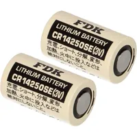 FDK (ehemals Sanyo) 2x FDK Lithium 3V Batterie CR