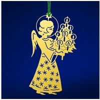 SIKORA BS-MS Traditionelle Christbaumschmuck Weihnachtsbaum Anhänger aus Messing -