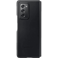 Samsung Galaxy Z Fold2 - Leather Cover - Black