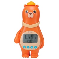 Oregon Scientific - Wecker Bär mit Temperatur Innen (orange)