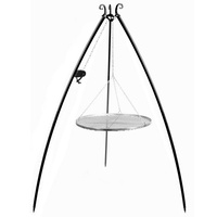 Cookking 21375 Schwenkgrill 200cm - Grillrost aus Edelstahl 50cm