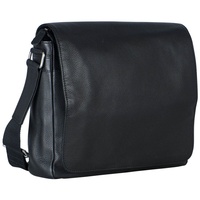 LEONHARD HEYDEN Berlin Messenger Bag M black