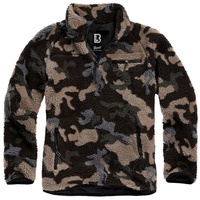 Brandit Textil Teddy Troyer Jacke Dark Camo 5XL