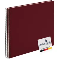 Goldbuch Bella Vista, 35x30 cm 40 weiße Seiten, Bordeaux