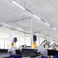 ETC Shop 10er Set LED Decken Leuchten Lager Hallen