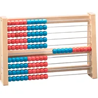 Wissner 100er Rechenrahmen rot/blau