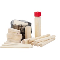 Relaxdays Kubb Wikingerspieln aus Kieferholz