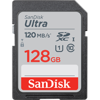 SanDisk Ultra SDHC/SDXC UHS-I U1 120 MB/s 128 GB