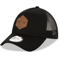 New Era Heritage Patch Schwarz Verstellbare A-Frame Trucker Cap