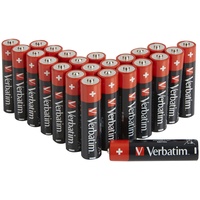 Verbatim Alkaline Batterie Mignon AA LR6 49505