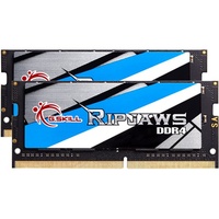 G.SKILL RipJaws SO-DIMM Kit 32GB, DDR4-3200, CL22-22-22 (F4-3200C22D-32GRS)